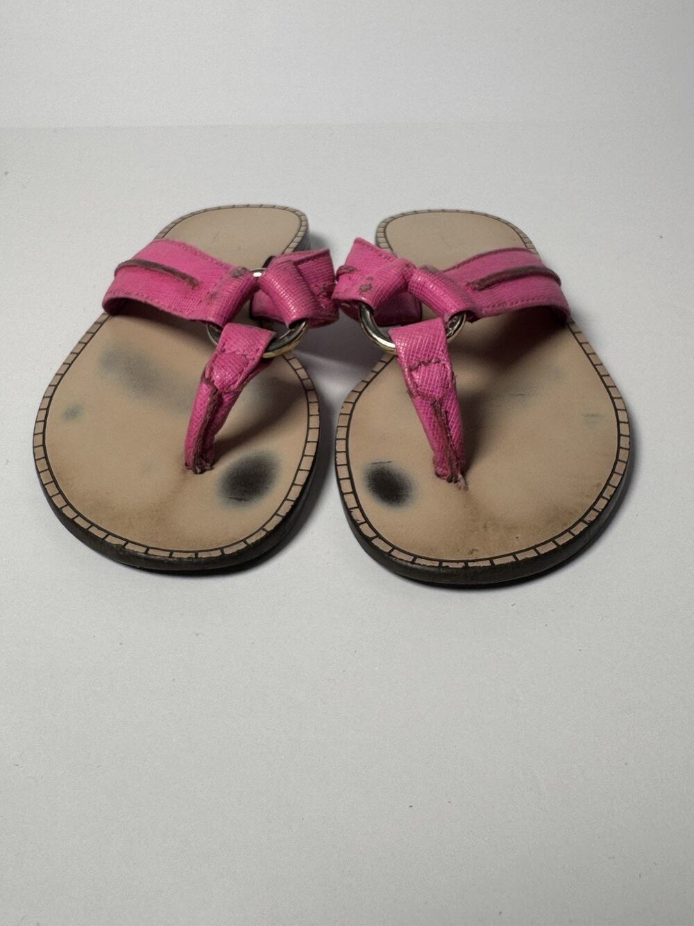 Lilly Pulitzer McKim Sandals Pink Flip Flops Toddler Girls Size 9C